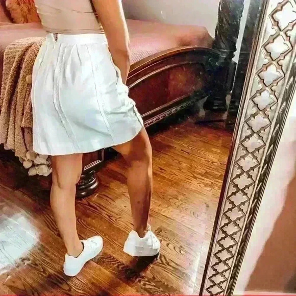 J. Crew Mini Eyelet Skirt with Pockets - Picture 7 of 10